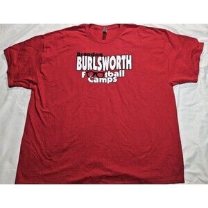 Arkansas Razorbacks Brandon Burlsworth Tshirt RED Football camps 3XL NEW